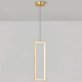 TAKLAMPA HÄNGENDE LED LHJ084-1CP GULD