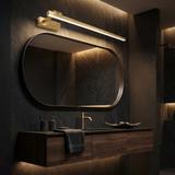 Badrum vägg LED-lampa SWE033-1W 80cm BRUSH GOLD