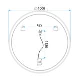 LED-VÄGGSPEGEL 100 cm FFJ100