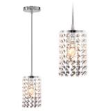 Taklampa Kristall APP730-1CP Silver
