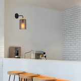 Vägglampa APP1814-1W Frosted Grey