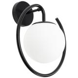 VÄGGLAMPA VÄGGLYKTA APP1152-1W Svart