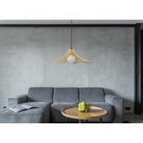 Platt Rund Hängande Taklampa Loft APP499-1CP Guld