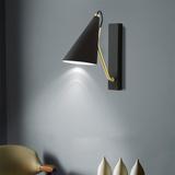 VÄGGLAMPA KINKIET APP1142-1W Svart