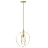 Metallisk Ringformad Taklampa APP286-1CP Guld