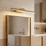 Badrum vägg LED-lampa SWE008-1W 58cm BRUSH GOLD