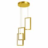HÄNGANDE TAKLAMPA LED LHJ088-3CP GULD
