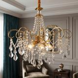 Kristall-pendellampa SWE081-CP 60cm GOLD