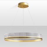Hänglampa LED APP1190-CP Guld 60 cm