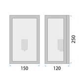 VÄGGLAMPA VÄGGLAMPA APP1304-1W BLACK