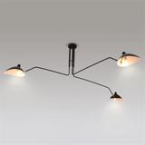 Taklampa med 3 armar APP569-3C Svart