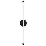VÄGGLAMPA LED LHJ069-W SVART