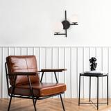 VÄGGLAMPA VÄGGLAMPA APP1170-2W Svart