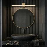 Badrum vägg LED-lampa SWE044-1W 60cm GOLD