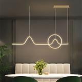 HÄNGLAMP LED LHJ022-CP 120 cm GULD