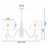Lampa APP991-4CP