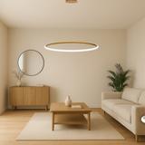 HÄNGENDE LED-TAKLAMPA LHJ006-CP 100 cm BORSTAD GULD