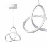 TAKLAMPA HÄNGANDE LED APP1783-CP VIT