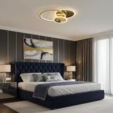 Taklampa APP1710-C LED-plafond Guld + fjärrkontroll