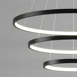 TAKLAMPA HÄNGANDE LED LHJ013-CP3 Svart