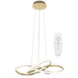 Modern taklampa LED + FJÄRRKONTROLL APP815-CP Node Guld