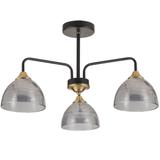 HÄNGENDE TAKLAMPA G084-3C SVART GRÅ