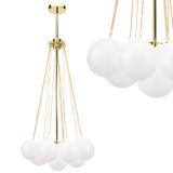 HÄNGENDE TAKLAMPA APP1688-12CP Guld