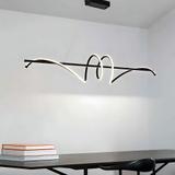 Lampa HÄNGANDE LED LHJ023-CP 120 cm SVART