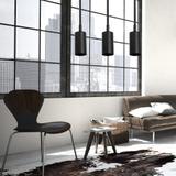 TAKLAMPA HÄNGANDE APP609-1C Svart