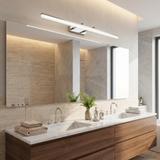 Badrum vägg LED-lampa APP1871-1W 80cm CHROME