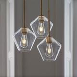 Glas taklampa APP440-1CP Transparent