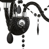 VÄGGLAMPA EBT018-2W Svart
