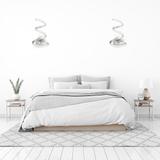 VÄGGLAMPA LED-VÄGGLAMPA SPRING UP APP831-W KROM