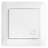 Uksekella Nupp Raamiga OSTE JNH008-W WHITE
