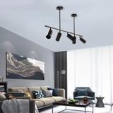 MODERN HÄNGLAMPA METALL LOFT APP611-5C Svart
