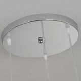 Kristalltaklampa APP510-3CPR Silver