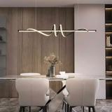 Lampa HÄNGANDE LED LHJ023-CP 120 cm SVART