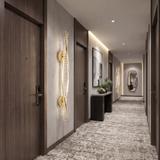 VÄGG LED-LAMPA APP1952-W 100cm GOLD