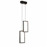 TAKLAMPA HÄNGANDE LED LHJ085-2CP SVART