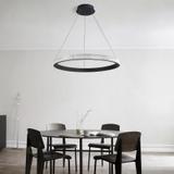 TAKLAMPA HÄNGANDE LED APP1512-CP Svart
