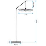 Golvlampa APP1844-1F