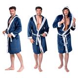 Roupão masculino Comfort Navy