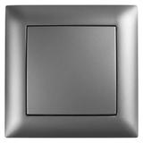 Single Switch with Frame OSTE JNH006-W GREY