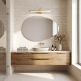 Badrum vägg LED-lampa SWE047-1W 60cm GOLD BRUSH