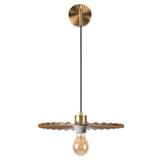 VÄGGLAMPA VÄGGLAMPA APP1356-1W Antik Guld 30 cm