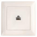 RJ45 Lizdas su Rėmeliu OSTE JNH010-S BEIGE
