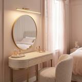 Badrum vägg LED-lampa SWE009-1W 73cm BRUSH GOLD