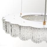 HÄNGLAMPA LED MS018-CP Roséguld 40 cm
