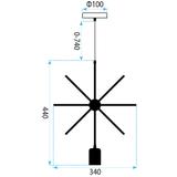 Lampa Geometrisk LE-02 Star