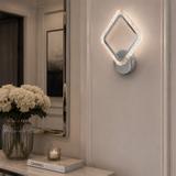 LED vägglampa LHJ125-W Krom
